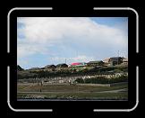 Visite du port de Stanley capitale des Falkland