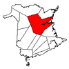 Northumberland county en 1851