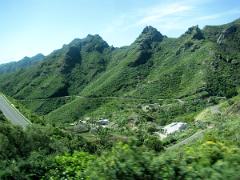 En route vers l'autre côté de l'ile à Taganana