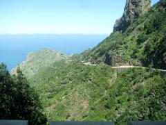 En route vers l'autre côté de l'ile à Taganana