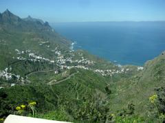 En route vers l'autre côté de l'ile à Taganana