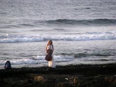 En bord de plage de Los Cristianos