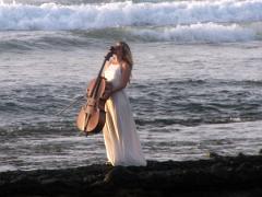 En bord de plage de Los Cristianos