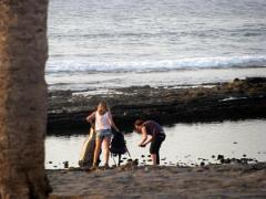 En bord de plage de Los Cristianos