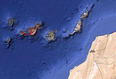 Iles Canaries et l'Afrique