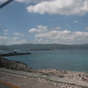 De l'aéroport vers le port