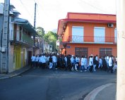 Funérailles dans les rues de Trois-Rivières