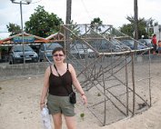 Sur la plage de St-François