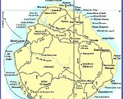 Carte de Marie-Galante