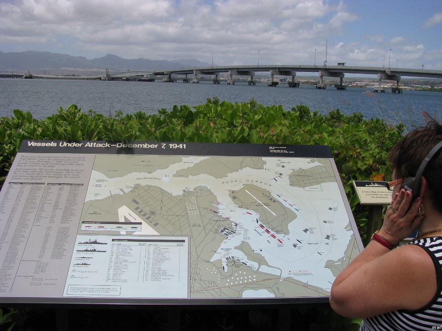 Visite du port Pearl Harbor