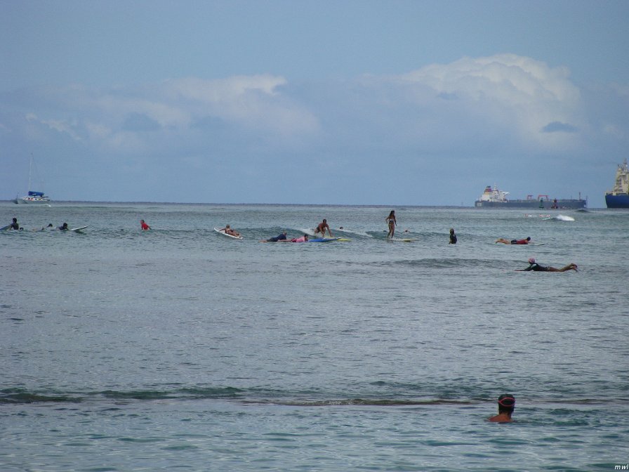 Plage de Waikiki