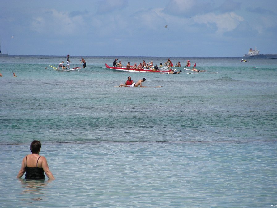 Plage de Waikiki