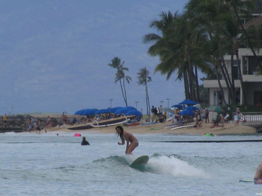 Plage de Waikiki