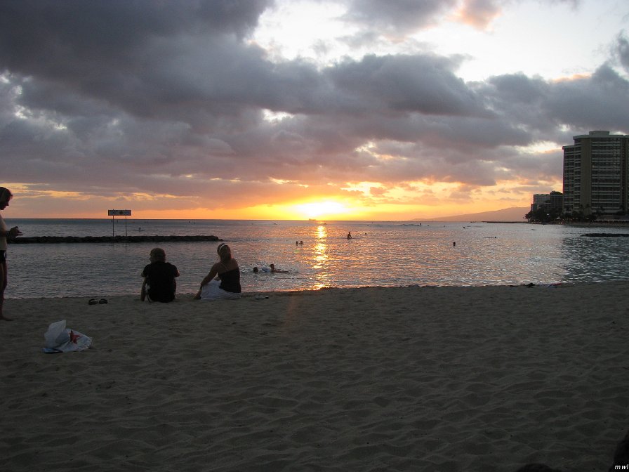 Plage de Waikiki