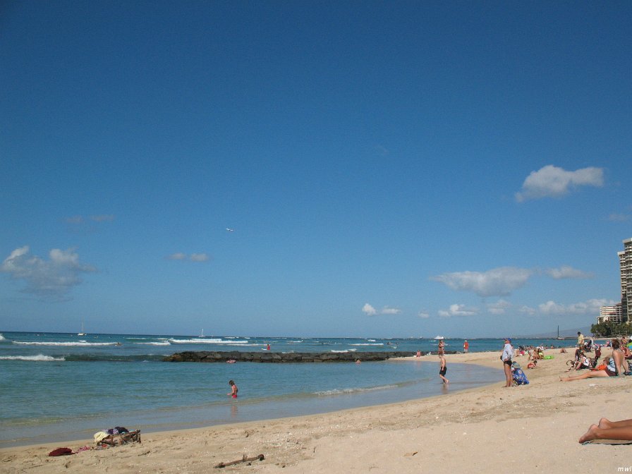 Plage de Waikiki
