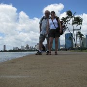 Ala Moana Beach Park - Centre ville de Honolulu